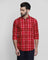 Casual Red Check Shirt - Rory
