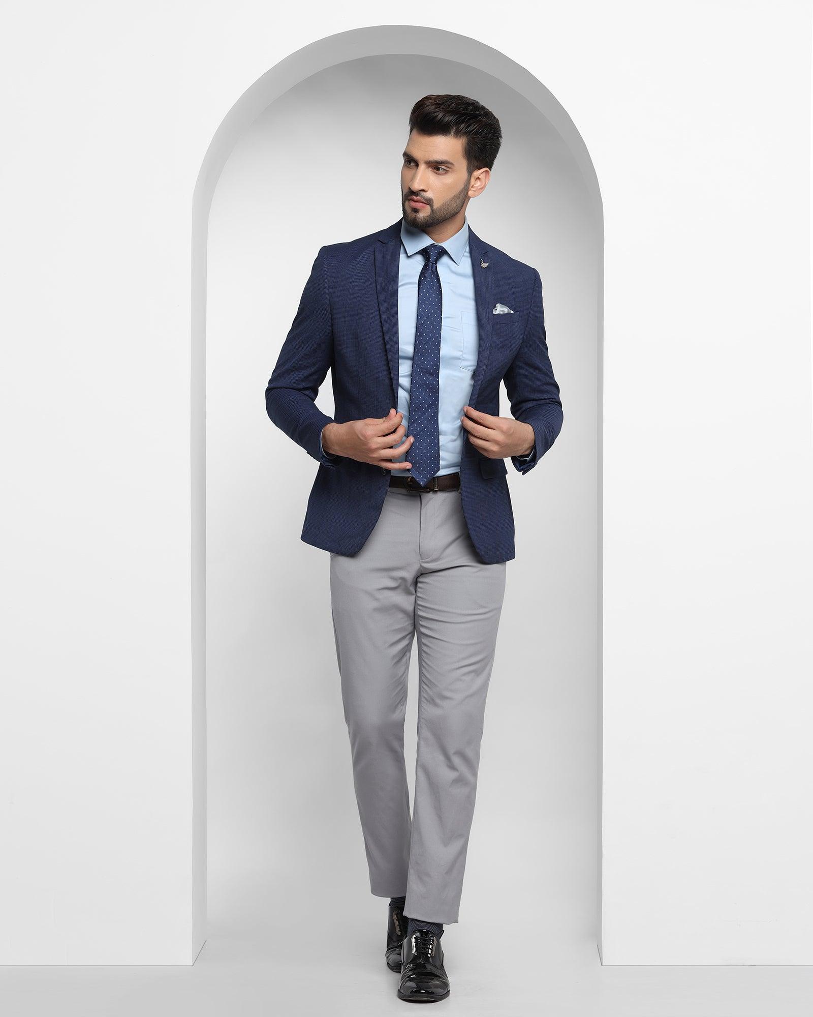 Classic Work Blazer & Trouser Set - Navy Blue – The Ambition Collective