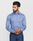 Formal Blue Check Shirt - Oman