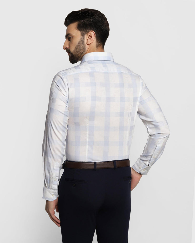 Formal Blue Check Shirt - Colvin