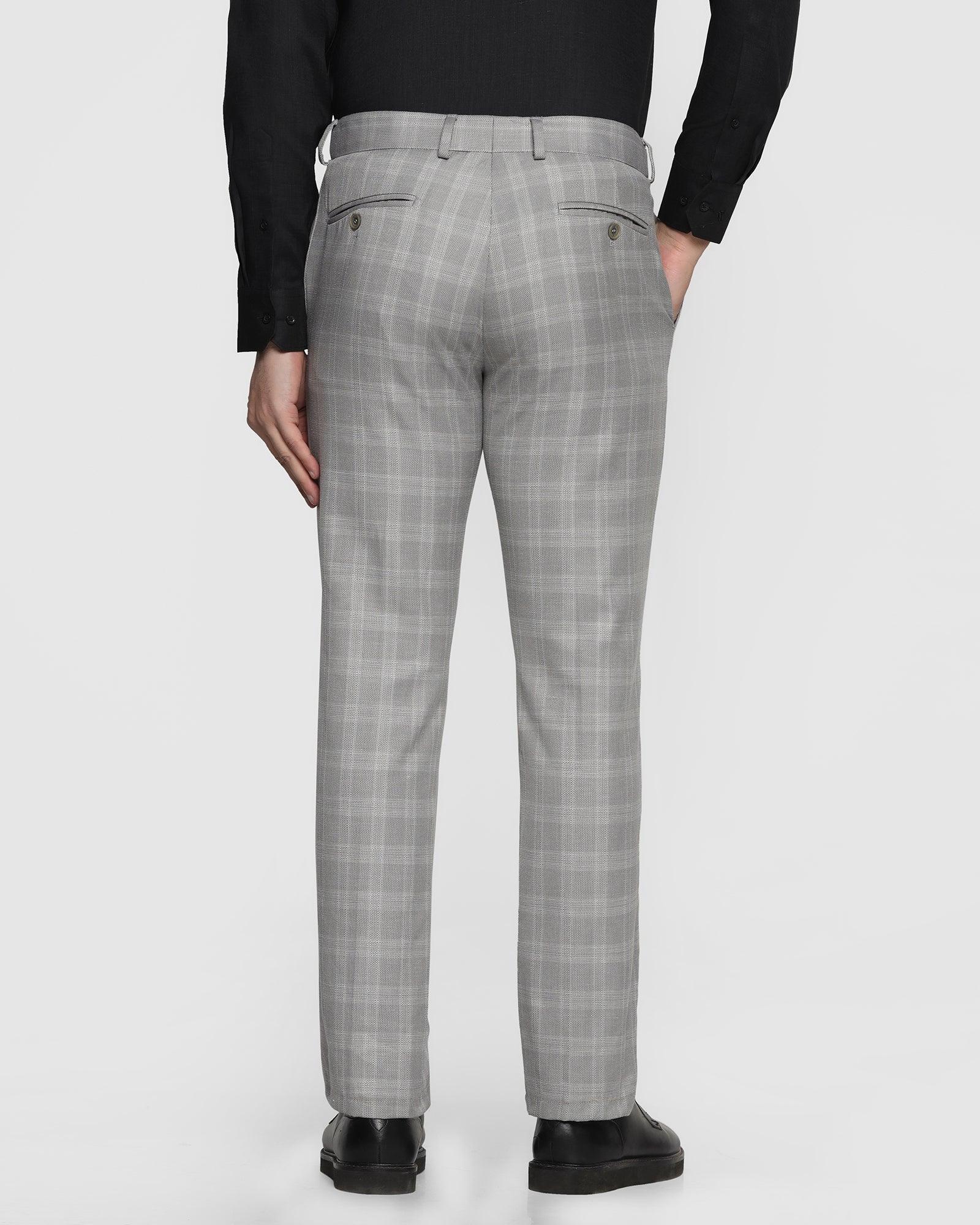 Buy Louis Philippe Grey Trousers Online  729934  Louis Philippe