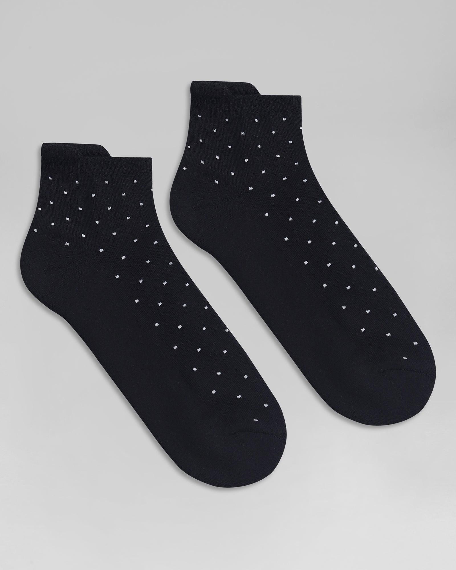 Cotton Multi Color Check Socks - Omine