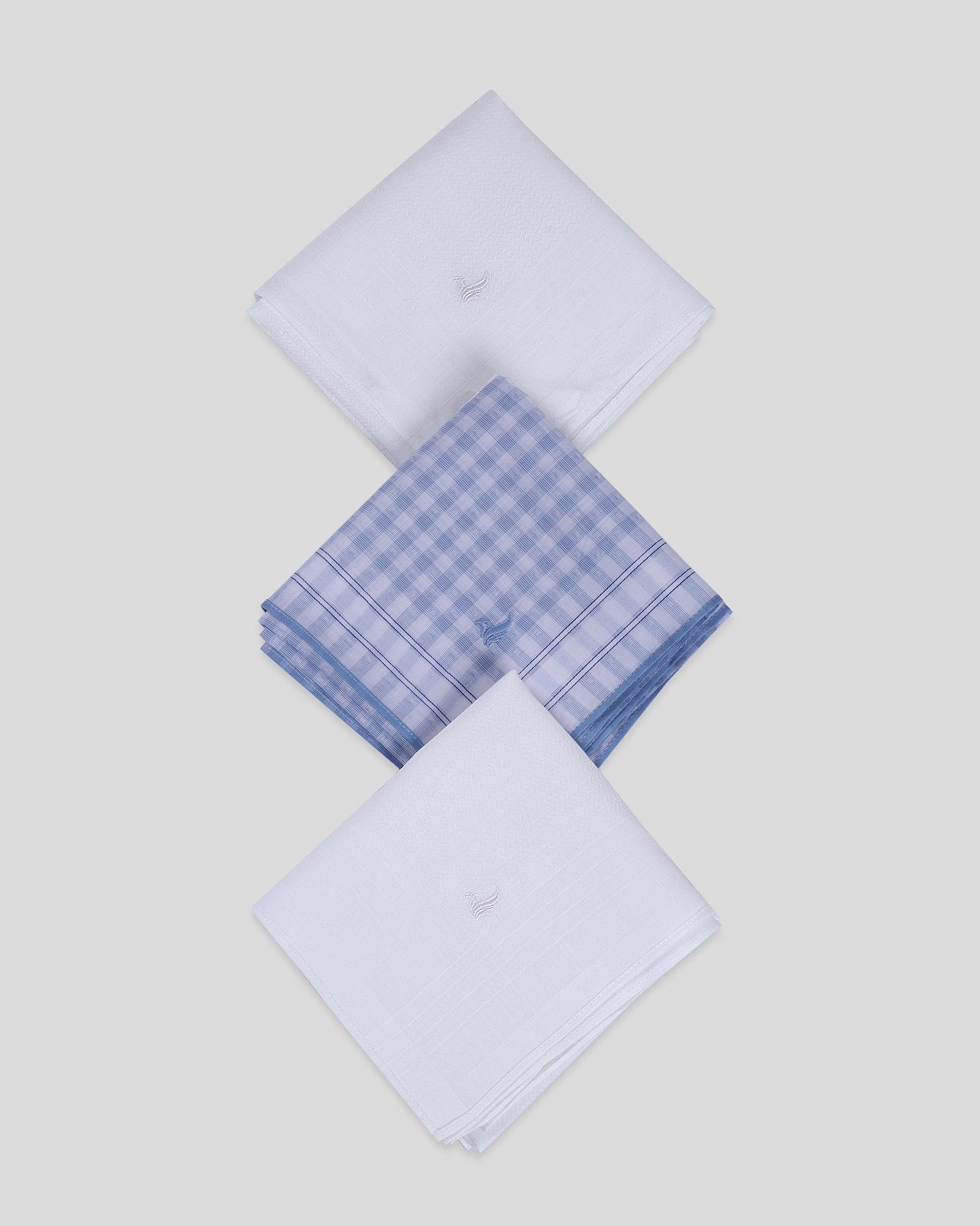 Cotton Multi Color Check Handkerchief - New Tracture