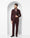 Tuxedo Multitude 6X Wine Check Formal Suit - Micah