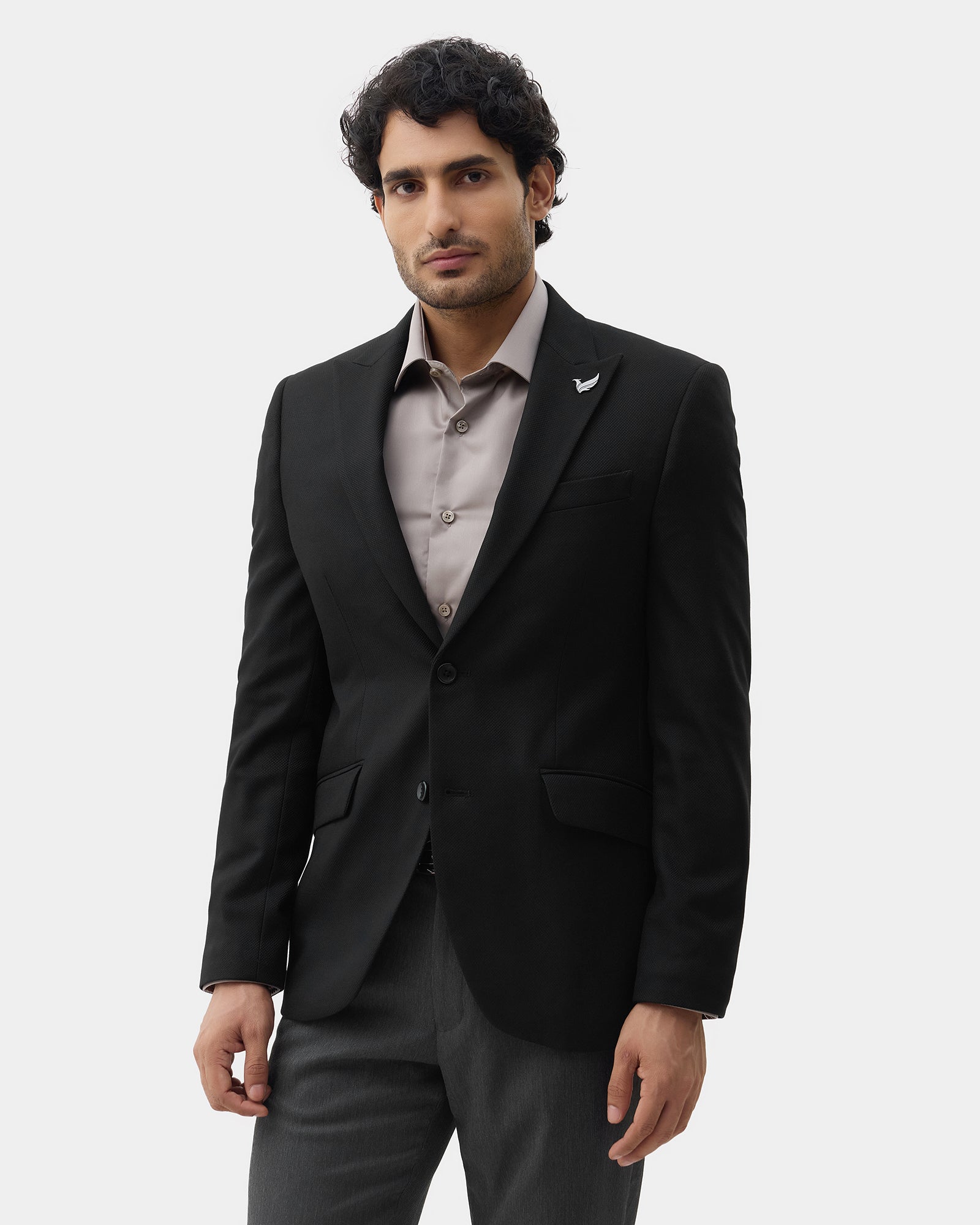 2 SB SLIM FIT DOBBY JACKET