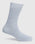 Cotton Light Blue Knitted Socks - Samu
