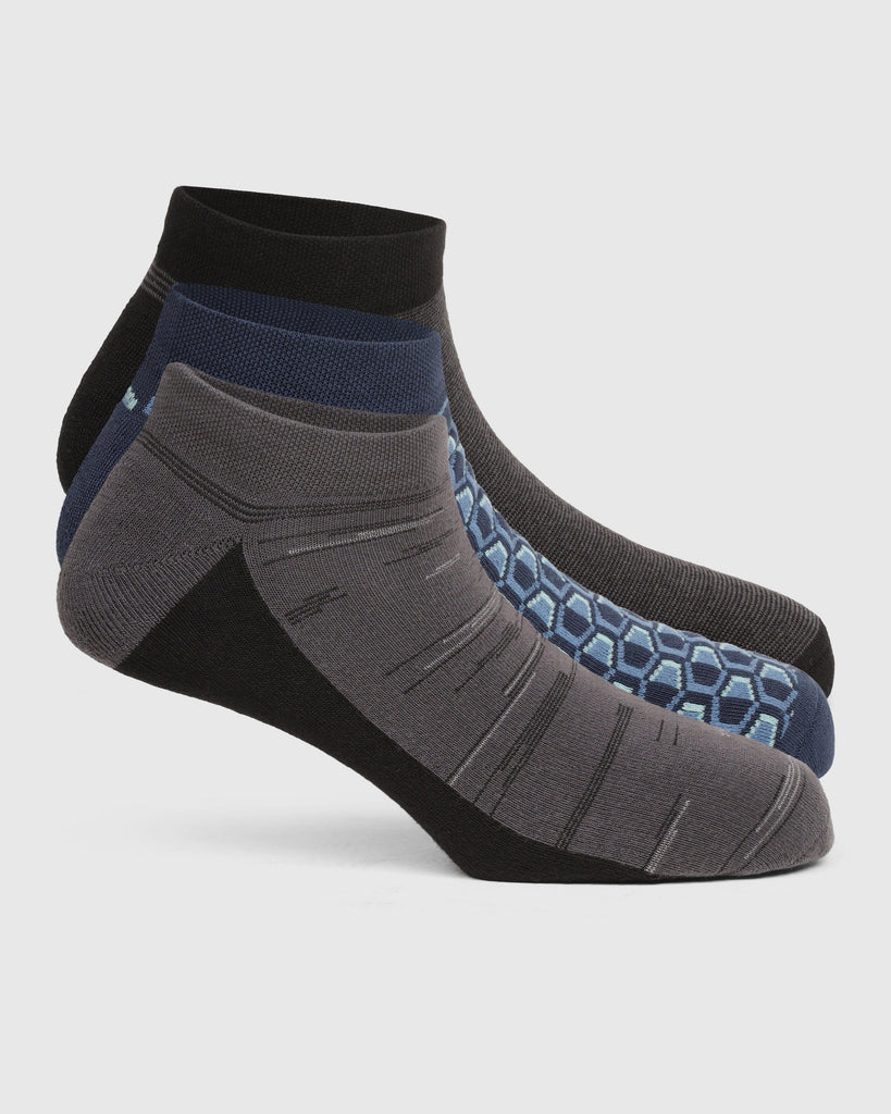 Cotton Mix Color Solid Socks - Sonria