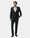 Black Two Piece Textured Suit - Atoll