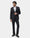 Charcoal Grey Two Piece Solid Suit - Overon