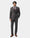 Charcoal Three Piece Textured Suit - Hiver