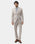 Beige Three Piece Textured Suit - Amster