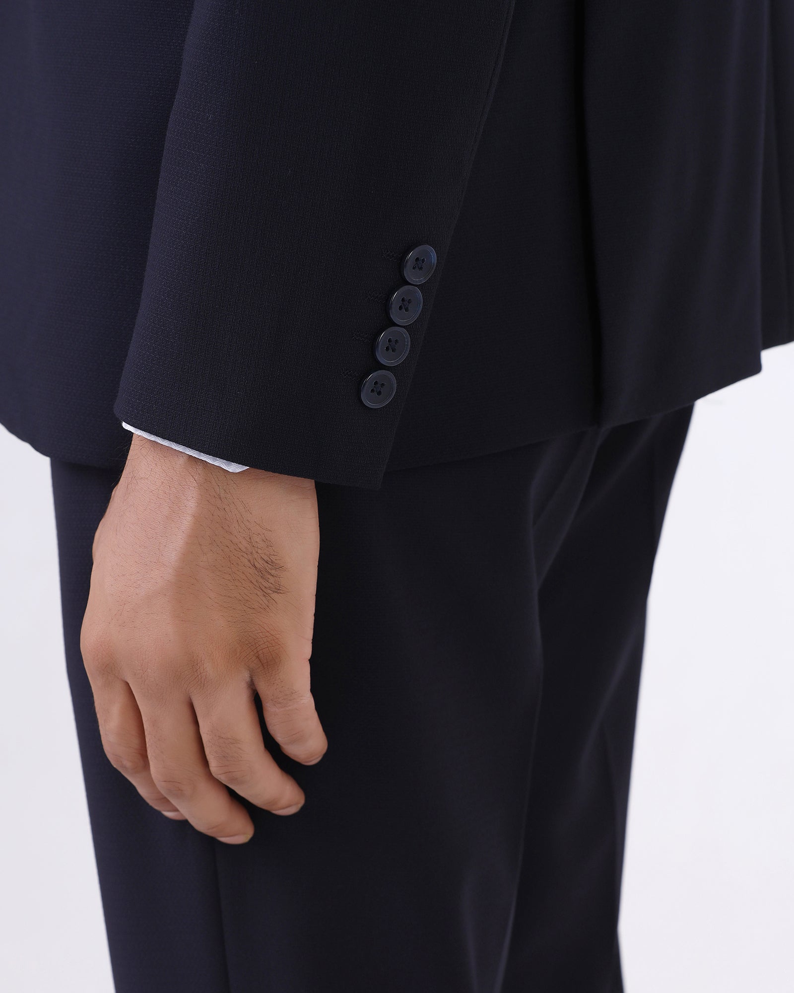 Navy Solid Shirt - Zelm