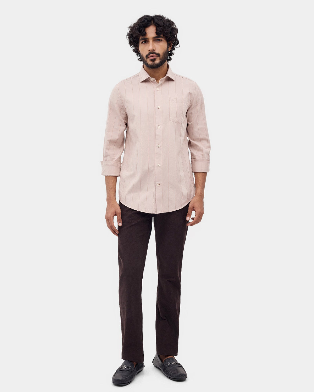 Cream Stripe Shirt - Xenia