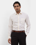Cream Textured Shirt - Durban