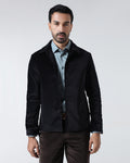 OTHERS SLIM FIT VELVET ZIPPER JACKET