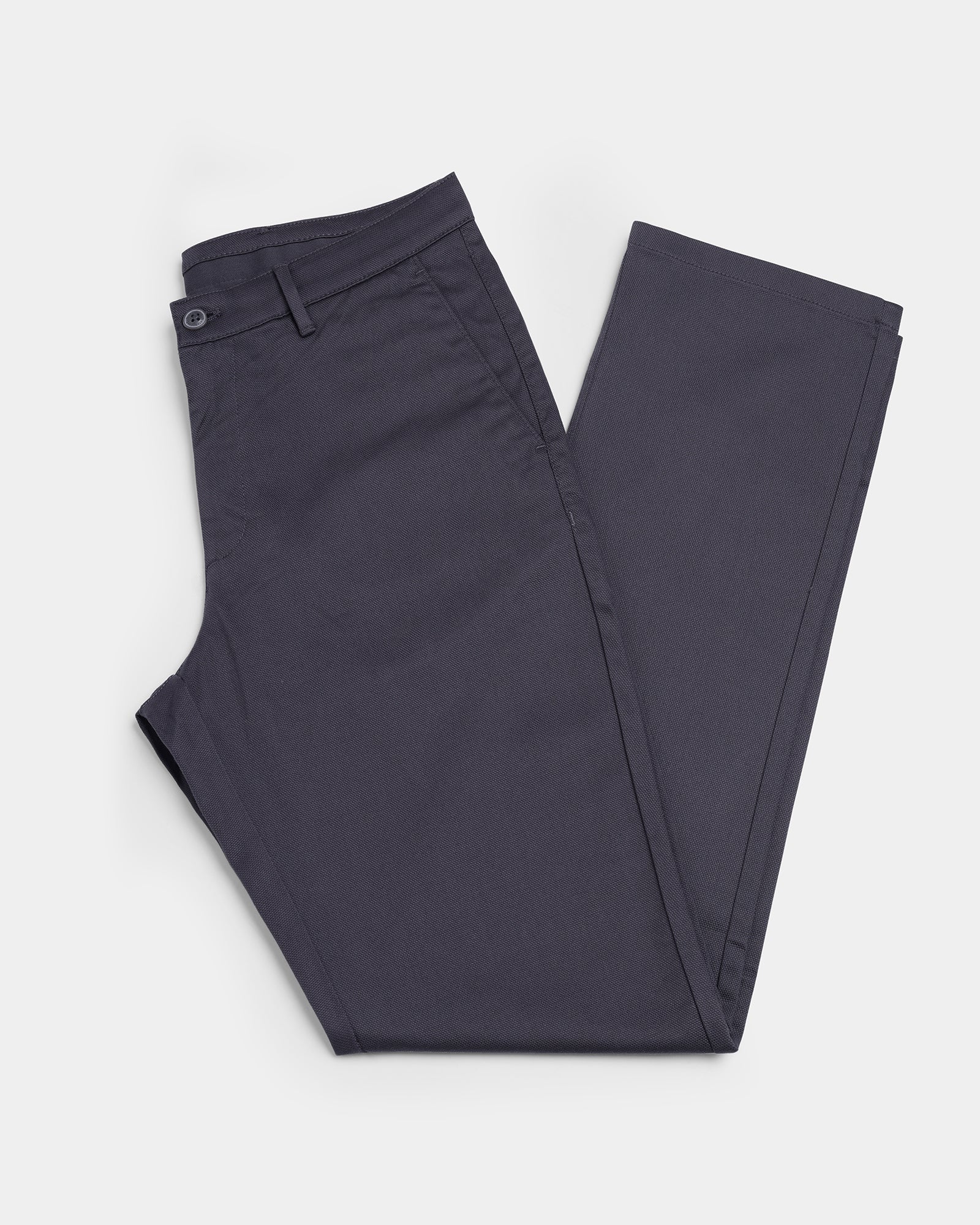 Dark Grey Textured Khakis - Monta