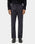 Dark Grey Unwrinkle Solid Khakis - Elgon