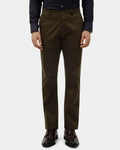Dark Olive Solid Khakis - Sinai