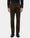 Dark Olive Unwrinkle Solid Khakis - Sinai