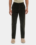 Dark Olive Textured Khakis - Alps