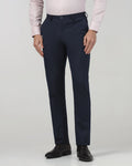 Navy Textured Trouser - Brody
