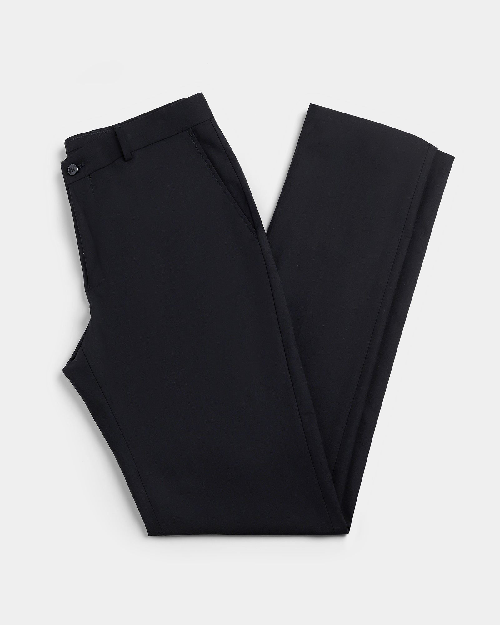 Black Check Trouser - Fossil