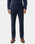 Navy Solid Trouser - Oak