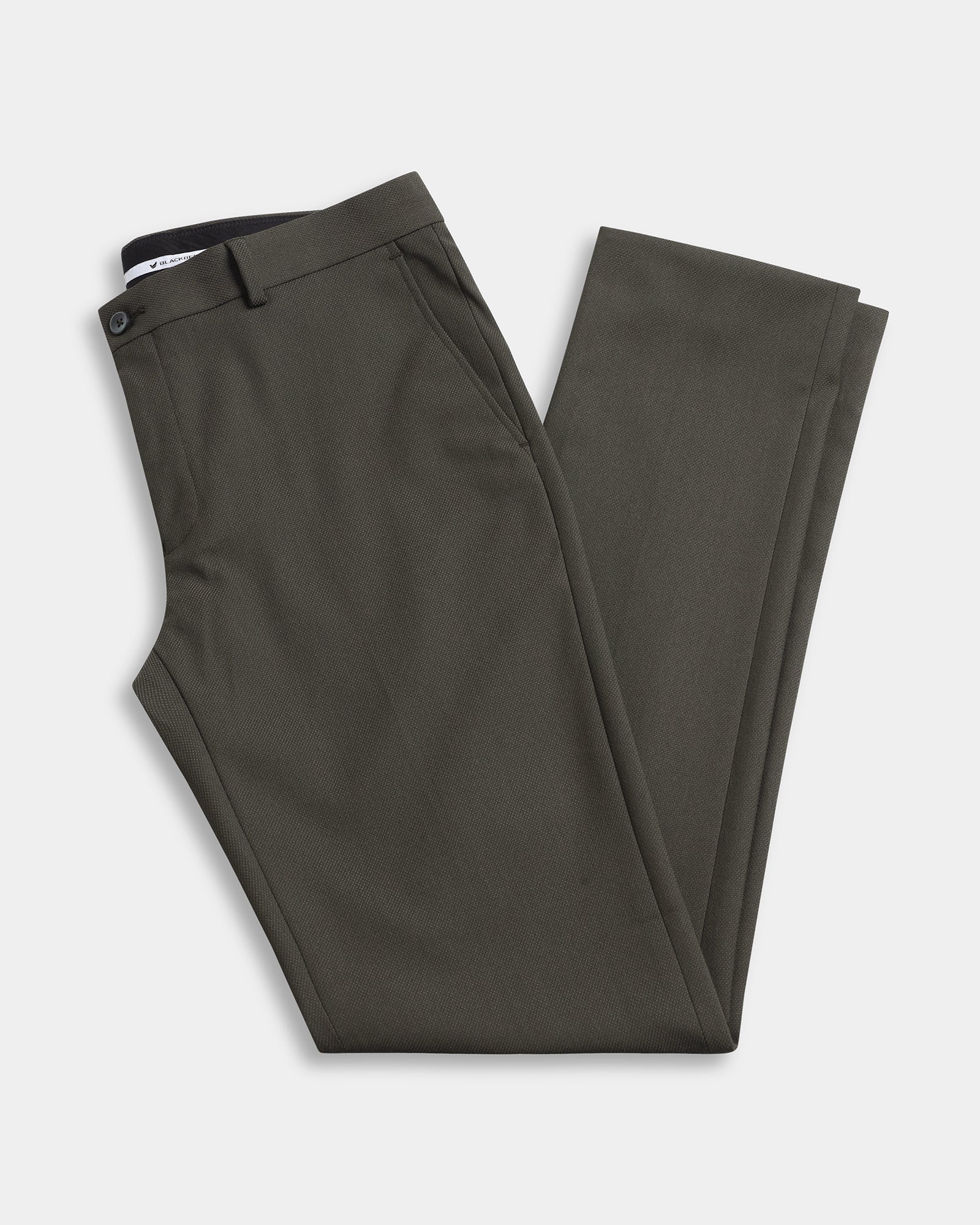 Olive Formal Dobby Formal Trouser - Anfredo