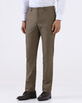 CLEAN FRONT SUPER SLIM FIT DOBBY TROUSER