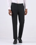 CLEAN FRONT SLIM FIT DOBBY TROUSER
