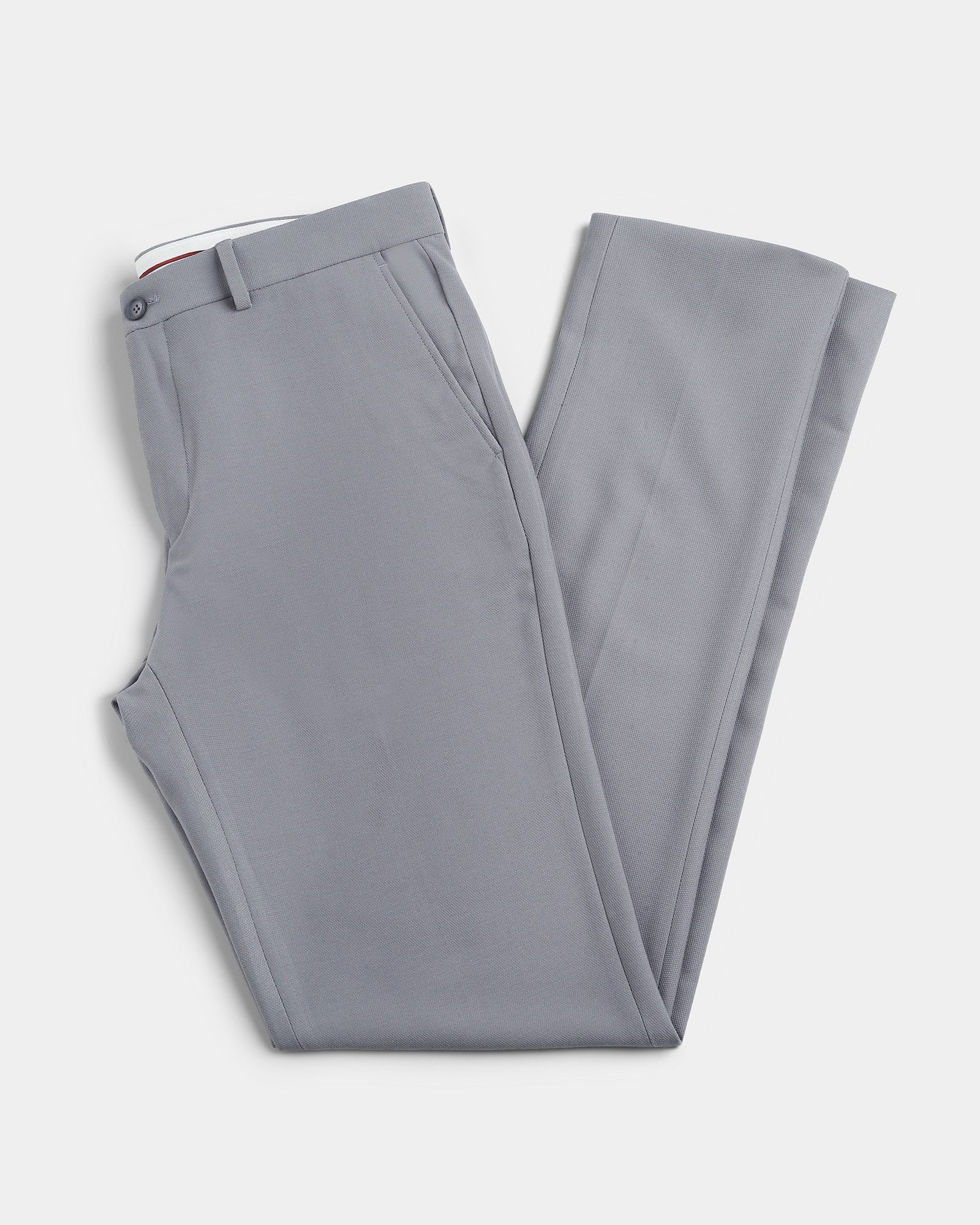 Grey Textured Trouser - Jona
