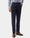 Blue Technowaist Textured Trouser - Girard