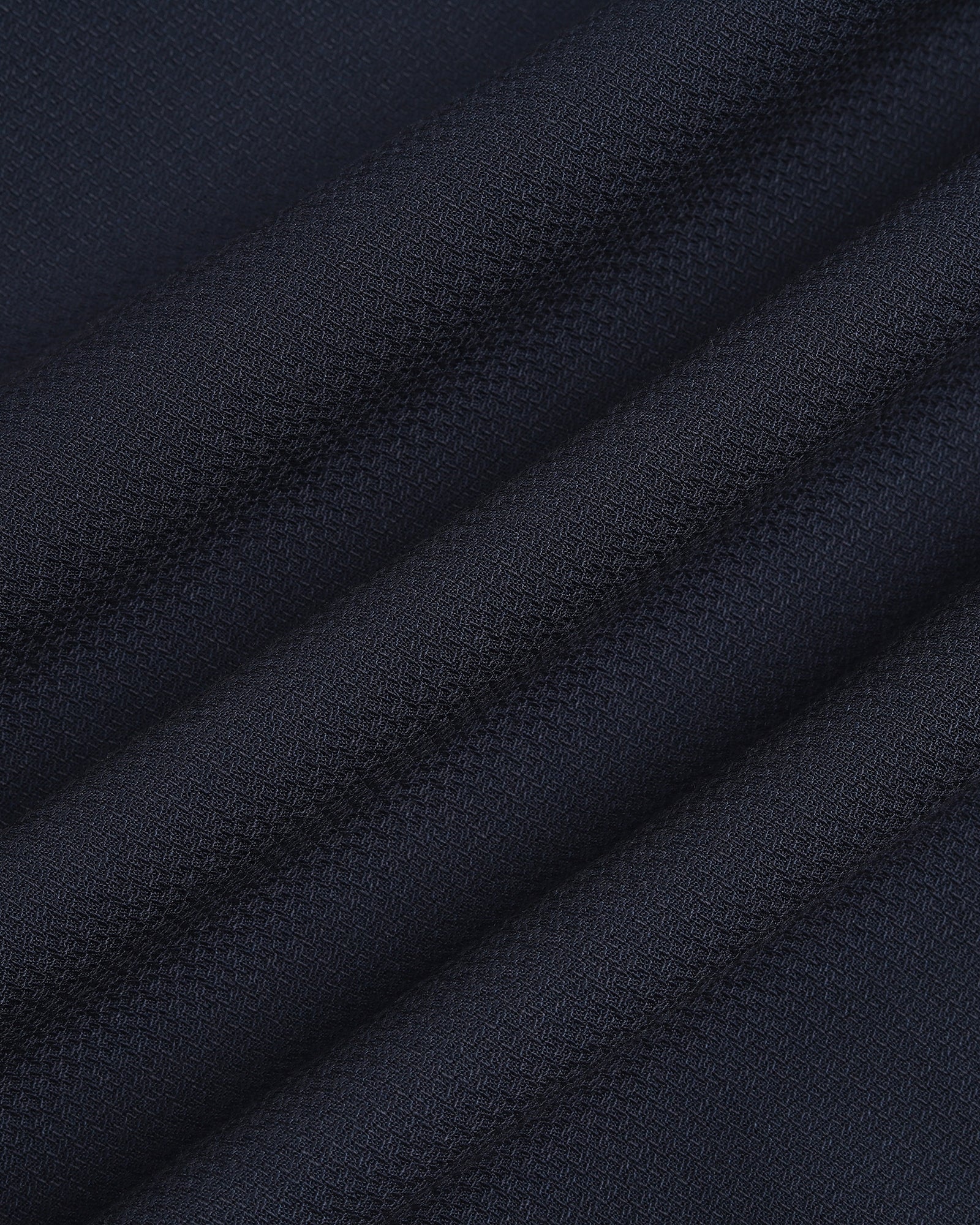 Blue Technowaist Textured Trouser - Girard