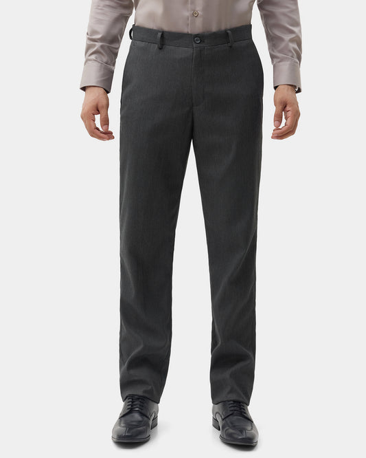 Charcoal Textured Trouser - Edox