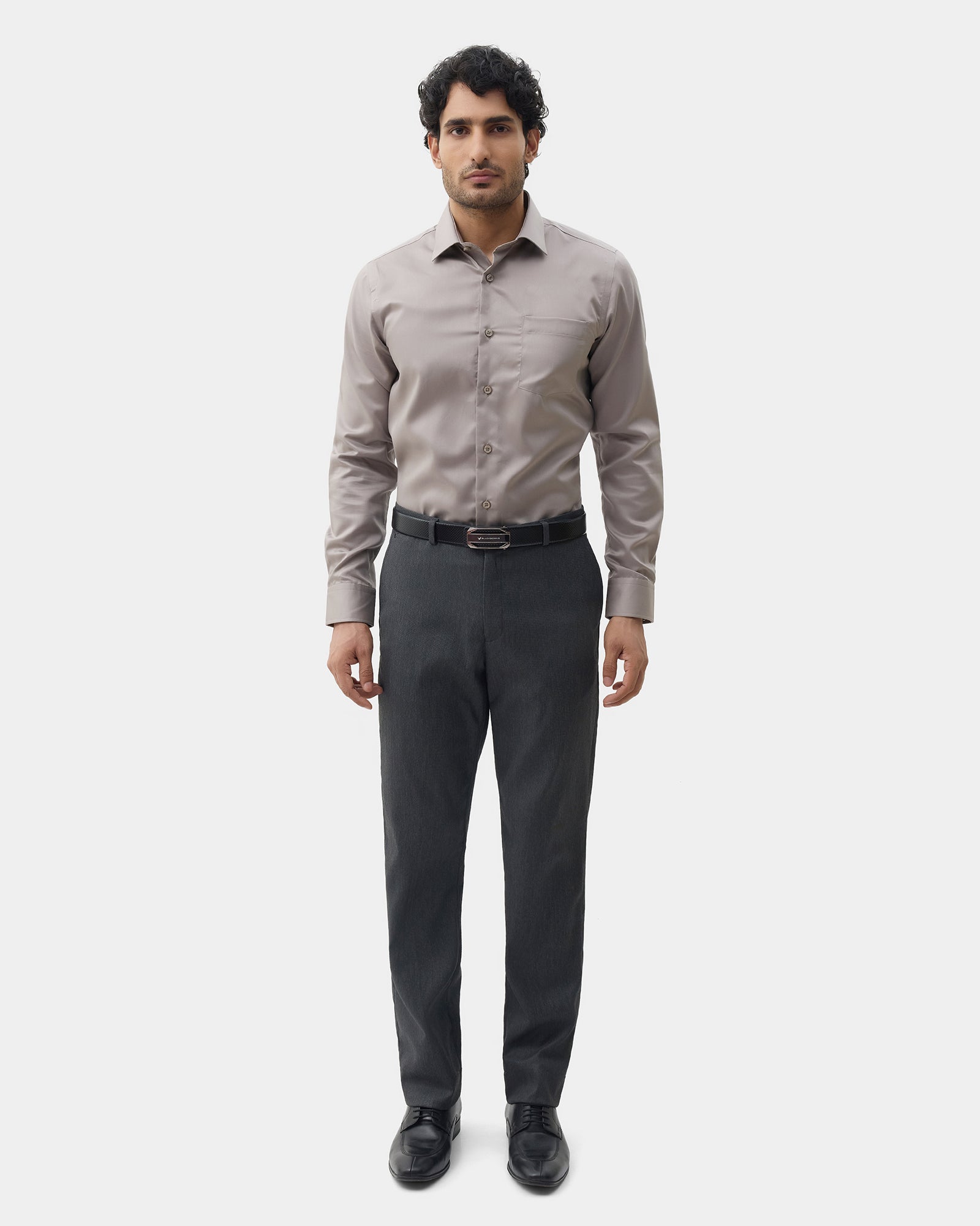 Charcoal Textured Trouser - Edox