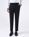 CLEAN FRONT COMFORT FIT STRUCTURE TROUSER