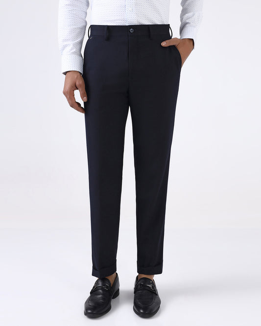 Navy Structure Trouser - Pecado