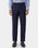Navy Textured Trouser - Laco