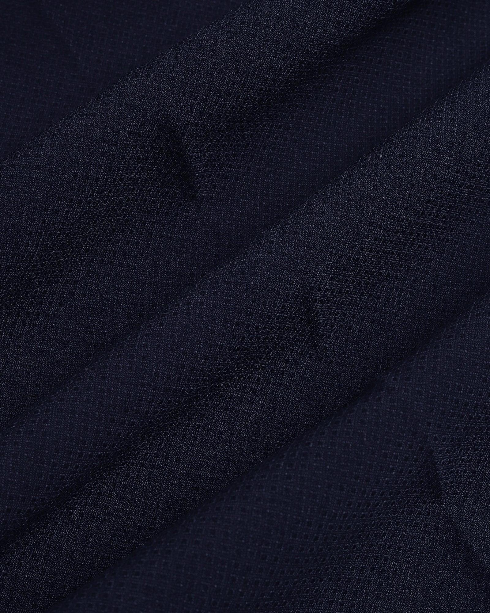 Navy Textured Trouser - Laco