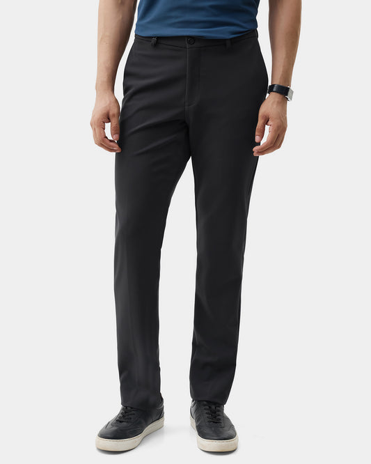 Charcoal TechPro Solid Trouser - Ashley