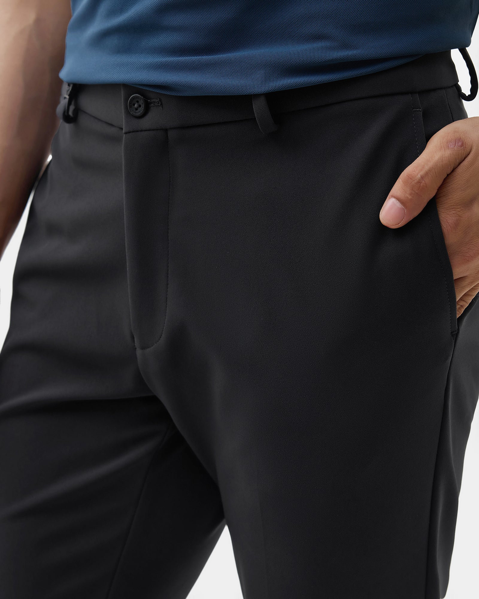 Charcoal TechPro Solid Trouser - Ashley