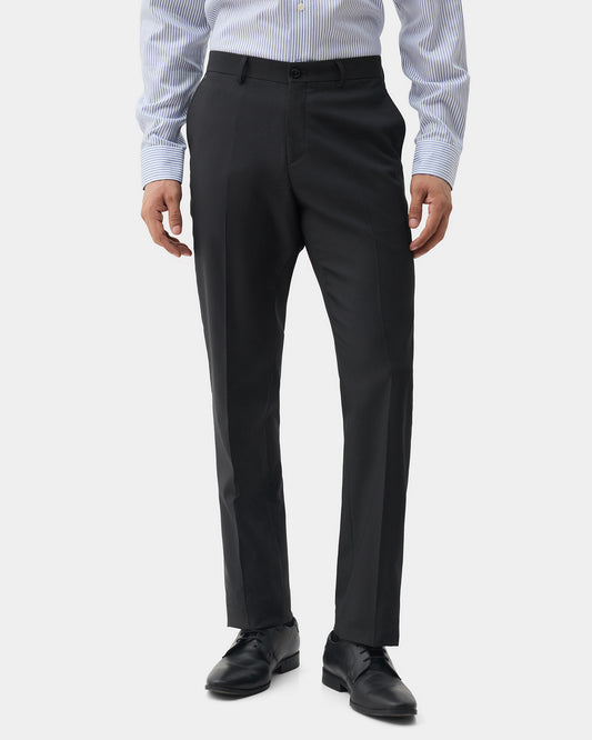 Charcoal Textured Trouser - Credor