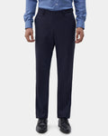 CLEAN FRONT REGULAR FIT STRUCTURE TROUSER