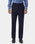 Navy Textured Trouser - Credor