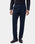 Navy Textured Trouser - Farer