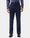 Navy Knitalia Solid Formal Trouser - Clark