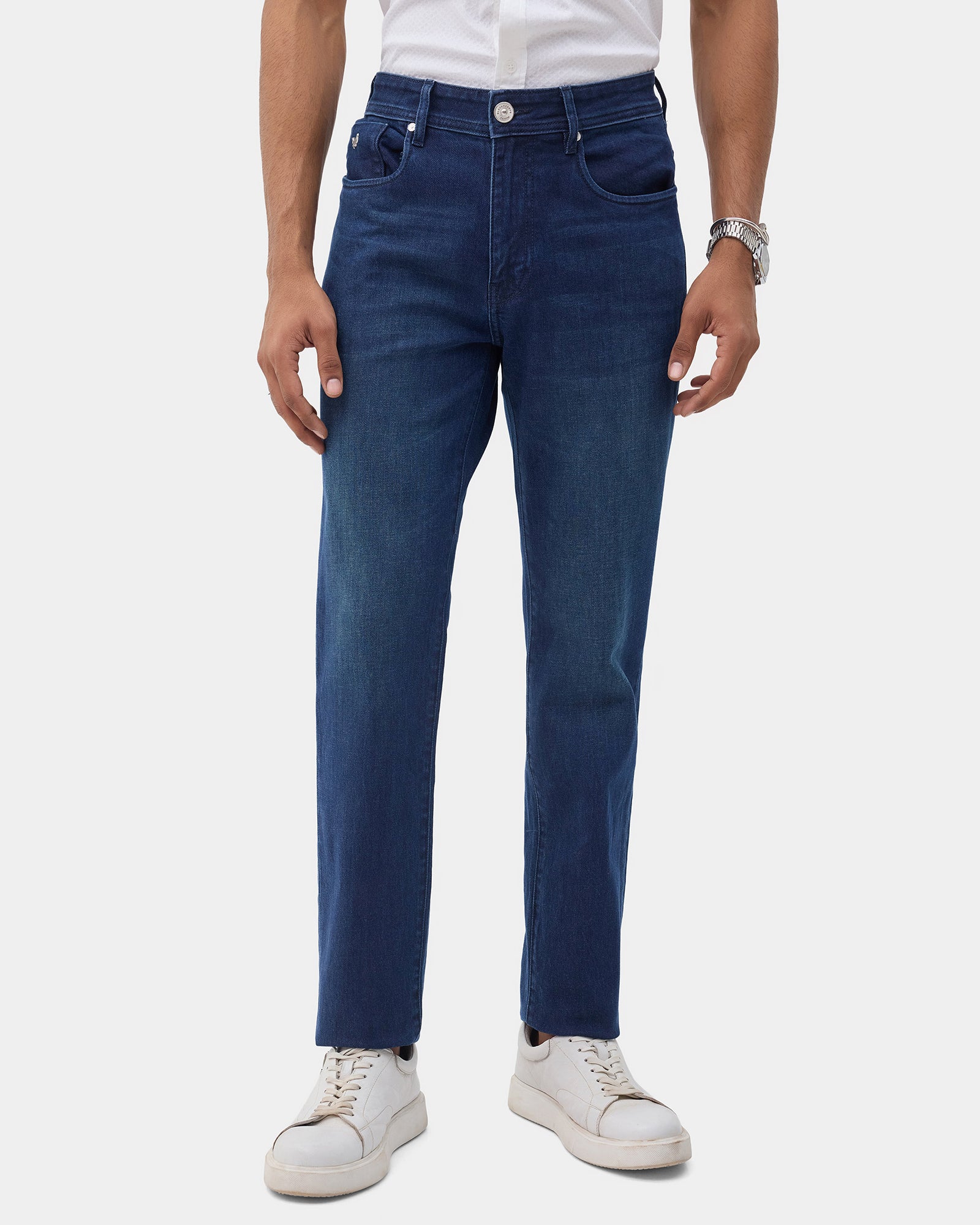 Indigo Super Clean Slim Comfort Jeans - Waldek