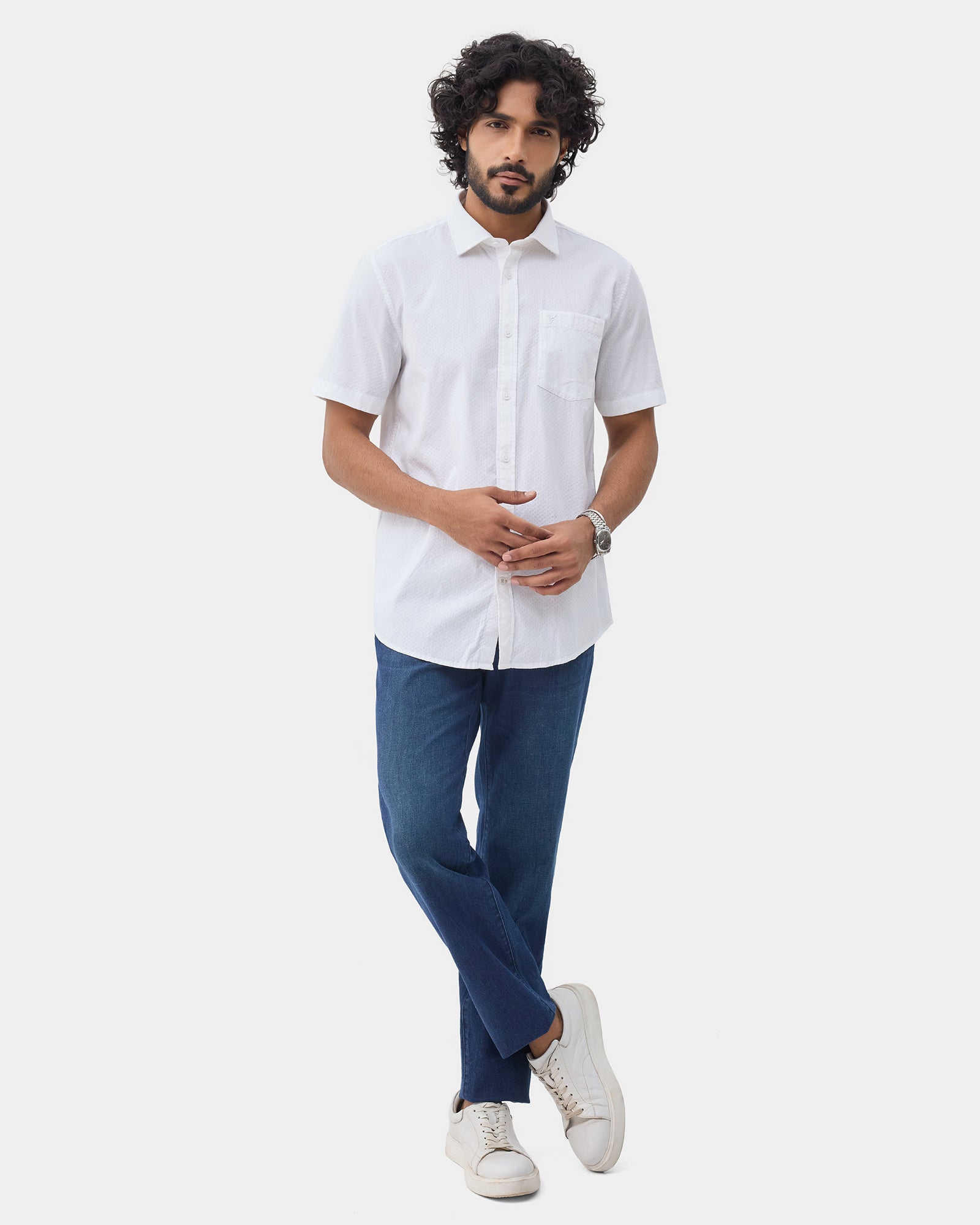 Indigo Super Clean Slim Comfort Jeans - Waldek