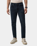 Indigo Superflex Skinny Cropped Jeans - Delvin