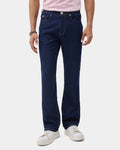 Indigo Super Clean Straight Comfort Jeans - Komati